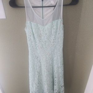 Mint Green Dress
